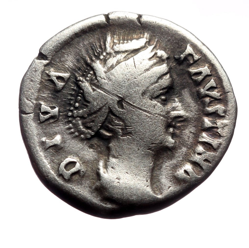 Ρωμαϊκή Αυτοκρατορία. Faustina I († AD 140/1). Denarius  (χωρίς τιμή ασφαλείας) #1.0