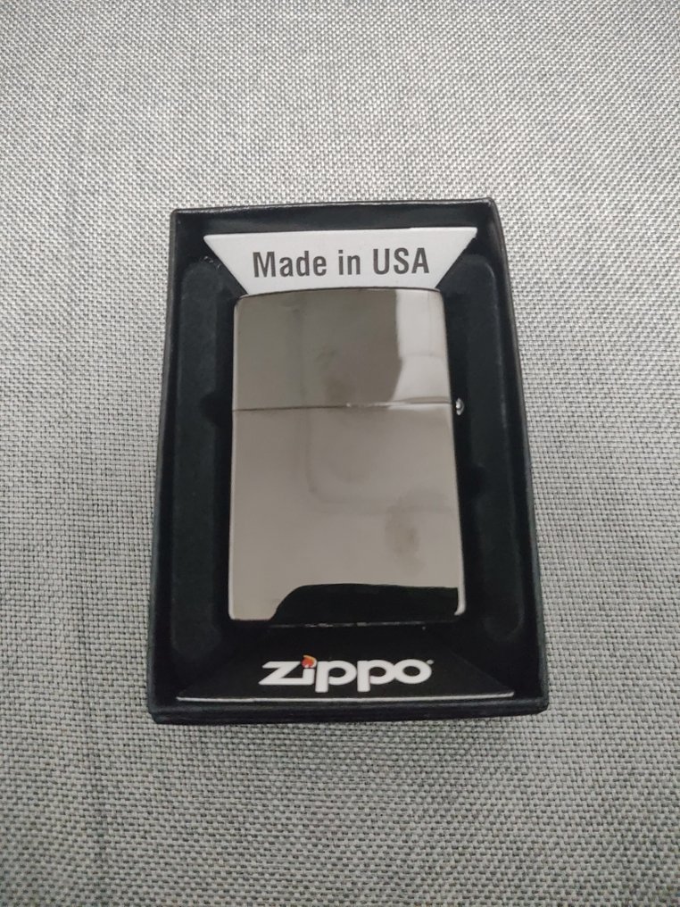 Zippo - A 25 - Ingen mindstepris - Lighter - Stål (rustfrit) #1.0