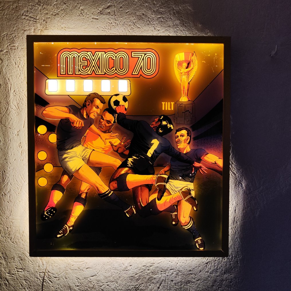 VM i Mexiko '70 - Neonskylt - Plexiglas, Plast #1.0