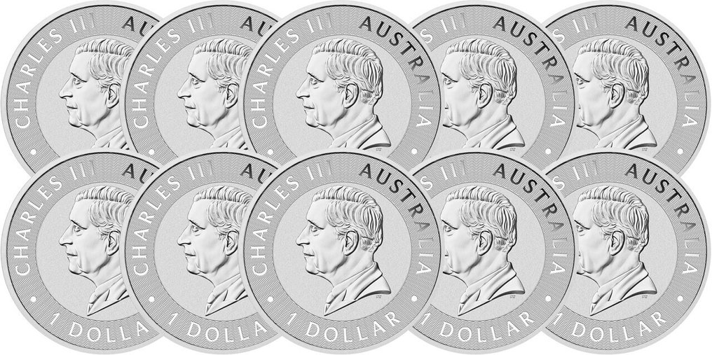 10 once troy - Argento .999 - Kangourou 2026 - 311 gram - fine silver #1.0