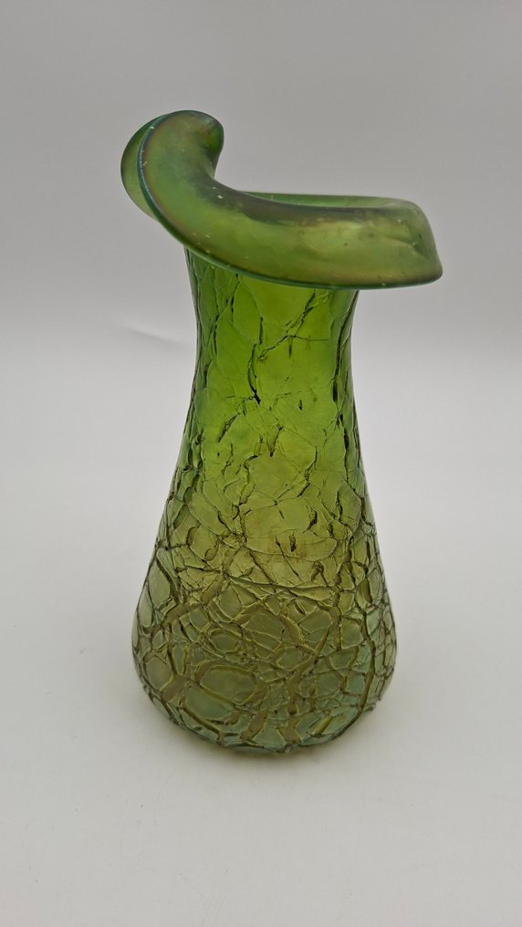 Kralik - Váza -  Vaas  - Üveg - Jugendstil #4.3