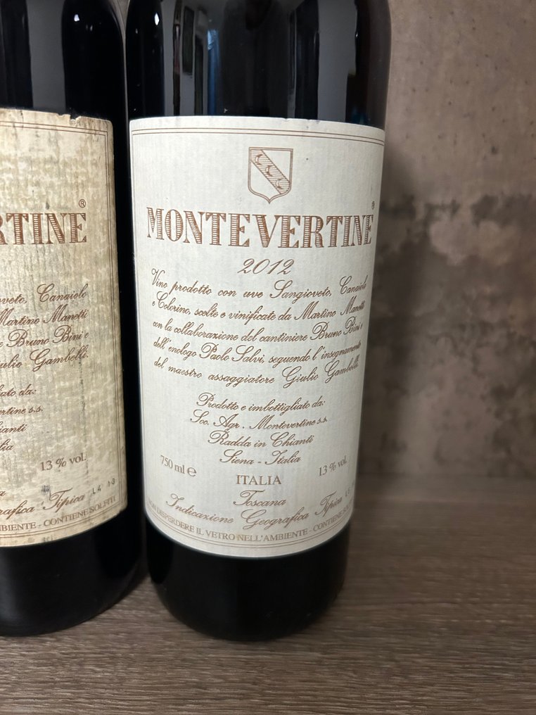 2010 & 2012 Montevertine - Toscana - 2 Pullot (0.7 L) #3.2