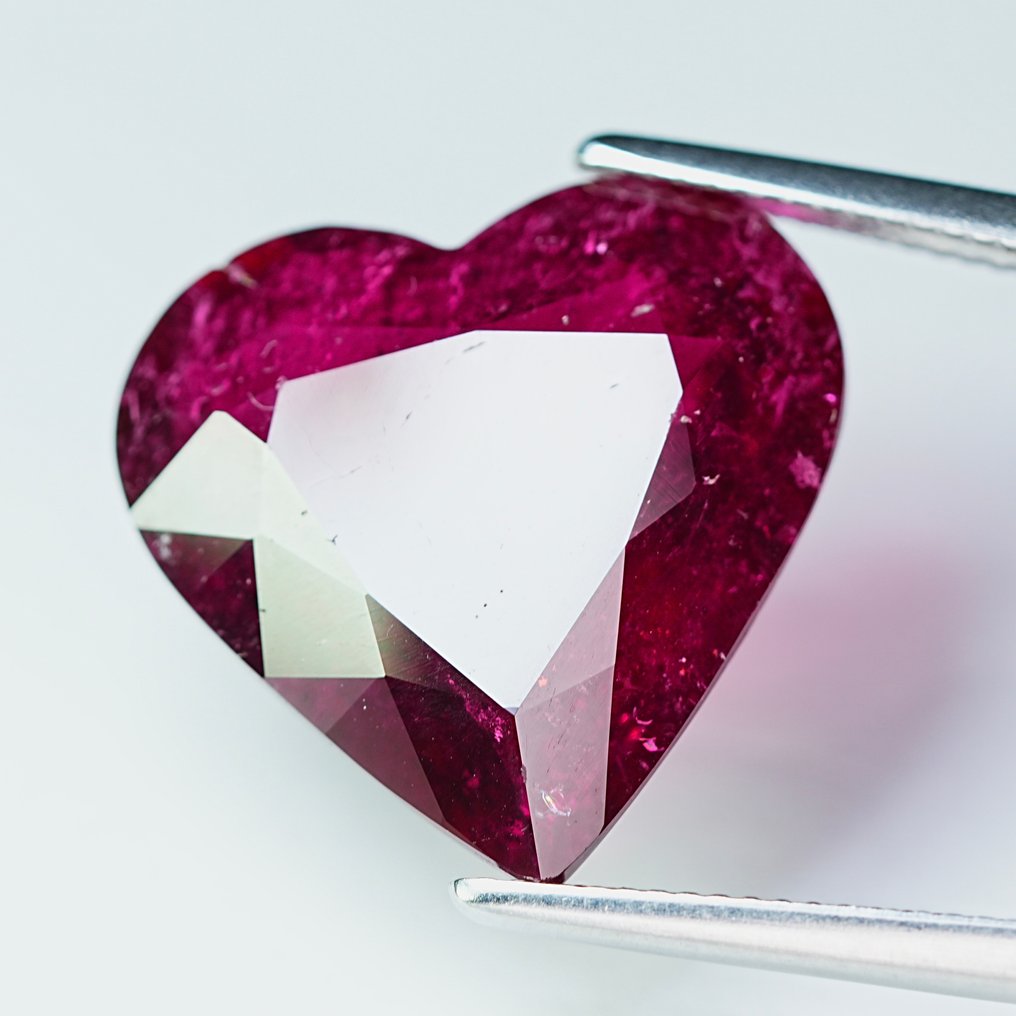 Κόκκινο Τουρμαλίνης  - 19.68 ct - Διεθνής Ένωση Έγχρωμων Πολύτιμων Λίθων (ICA GemLab) - Έντονη Ρουμπελίτη #2.1