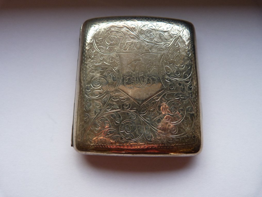 James Dixon & Sons Ltd, Sheffeild - Scatola portasigarette - .925 argento #1.0