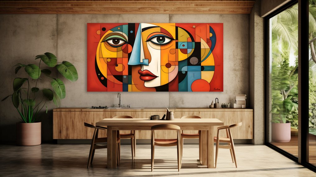 Oskar Rekozi - BigArt · Cubism - XXL - 1/1 Unique Piece #2.1