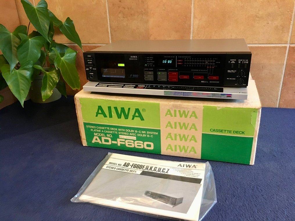 Aiwa - AD F-660 3-heads Cassette recorder-player #1.0