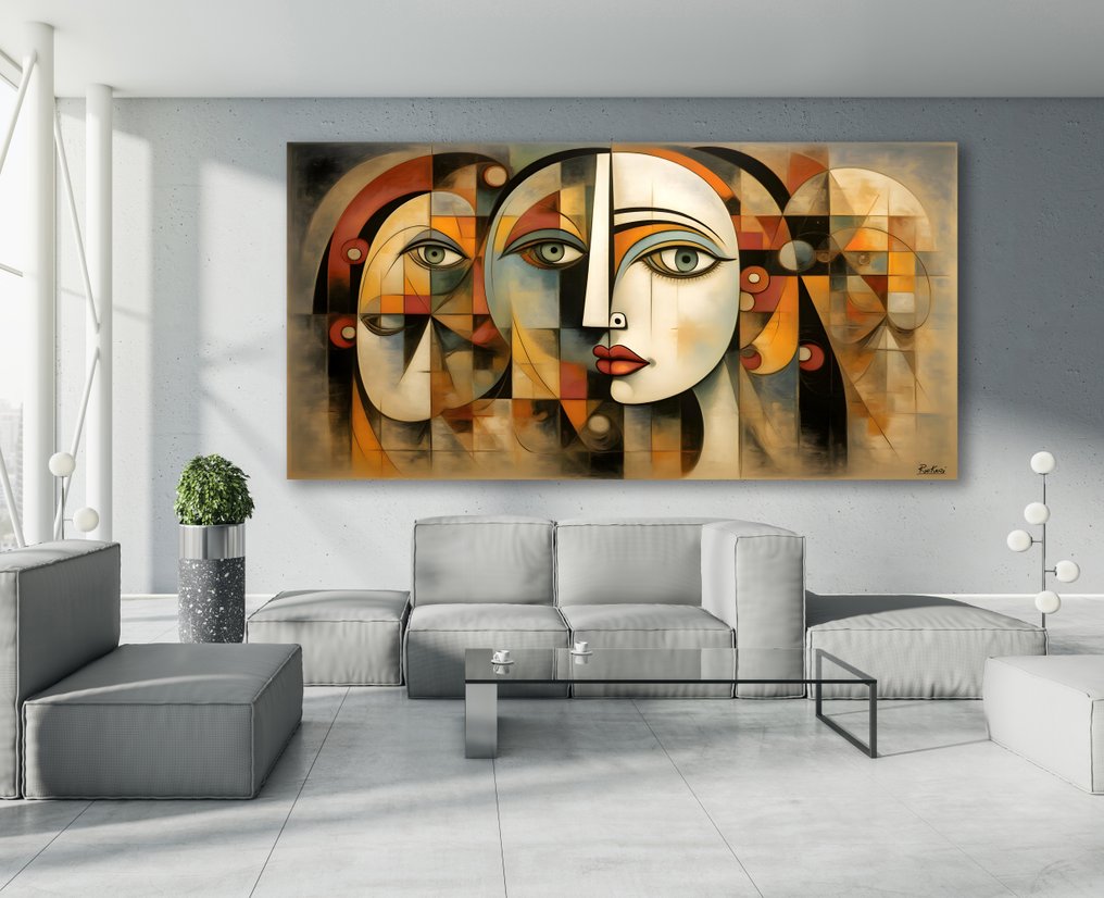 Oskar Rekozi - BigArt · Cubism - XXL - 1/1 Unique Piece #1.0