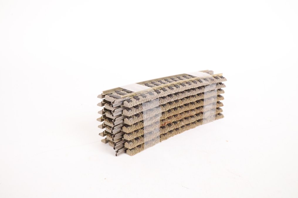 Fleischmann H0 - 6101/02/22 - Machetă tren cu șine (39) - Piese de șine profilate drepte și curbate #1.0