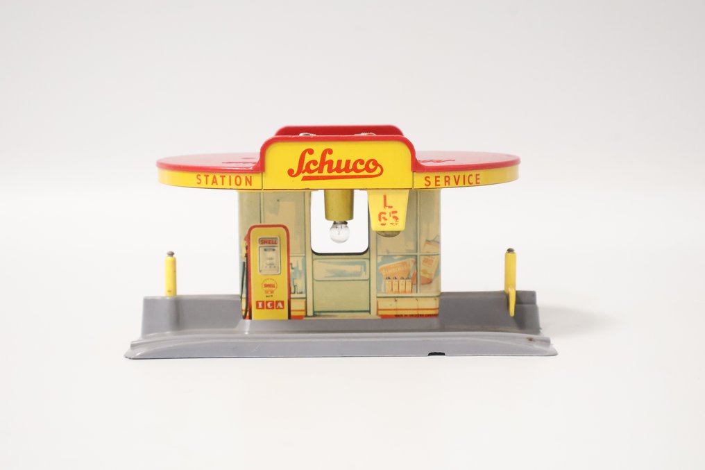 Schuco - Αγωνιστικό αυτοκινητάκι Schuco Varianto Service Station, Model 3055 - Γερμανία #1.0