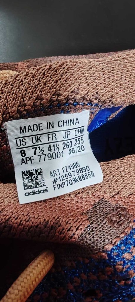 Adidas - Yeezy Boost 380 - Low-top trainers - Size: EU 41.5 - New with tags #4.3