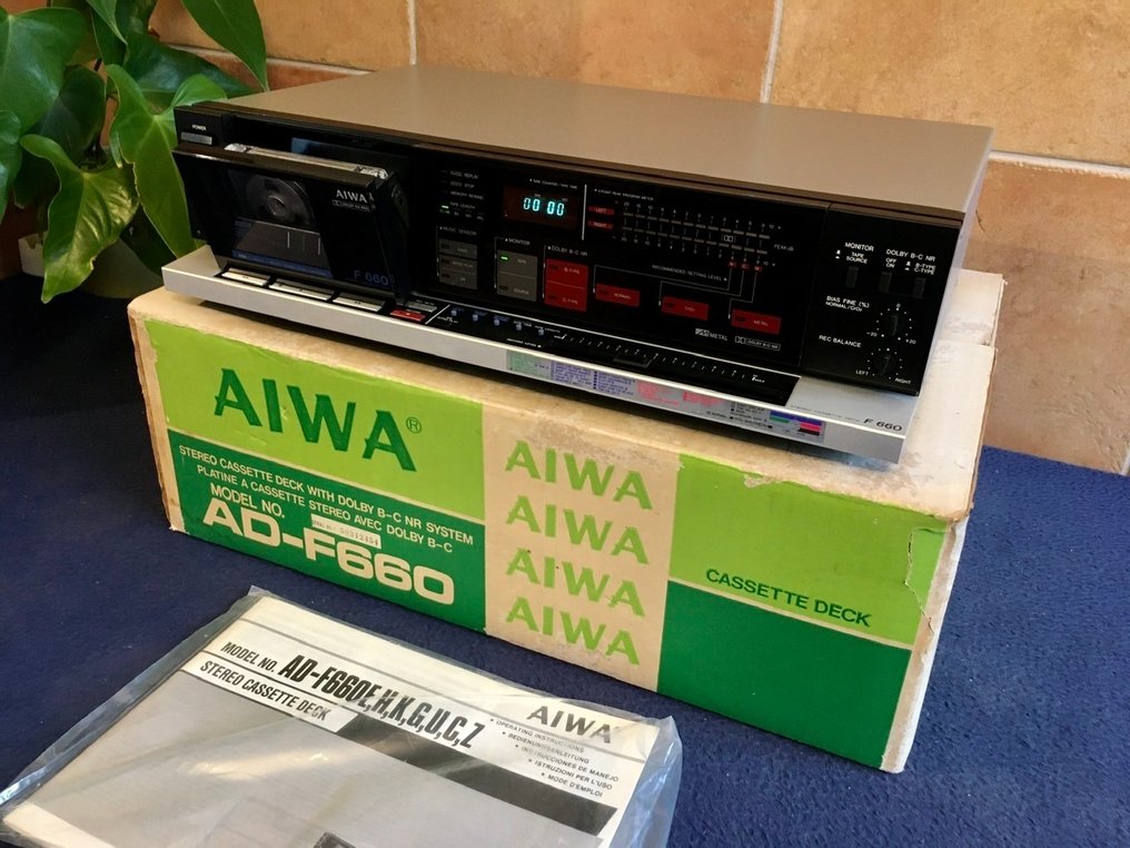 Aiwa - AD F-660 3-heads Cassette recorder-player #3.2