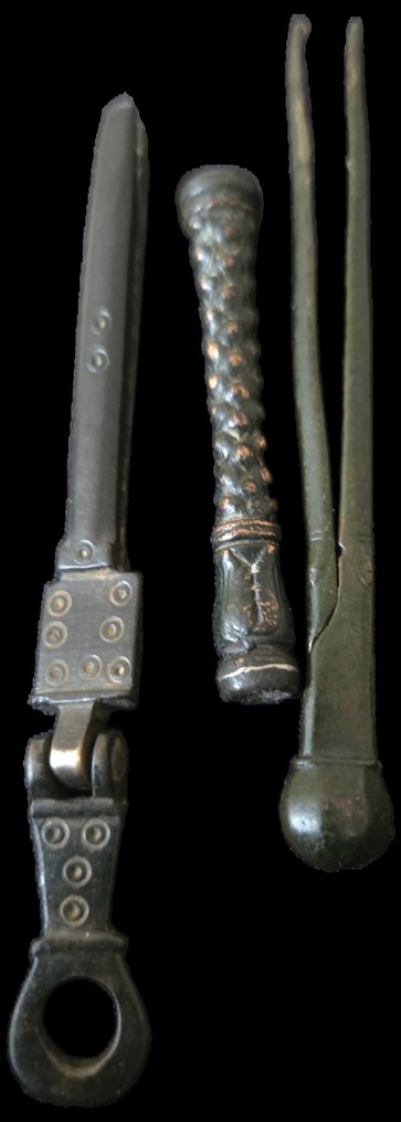 Middelalder bronzetang  (Ingen mindstepris) #2.1