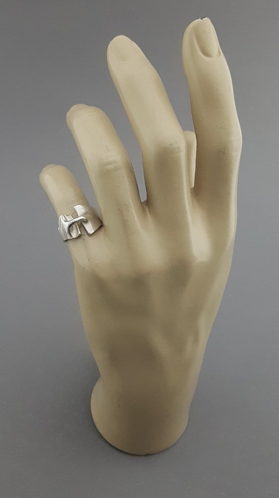 χωρίς τιμή ασφαλείας - Lapponia - Δαχτυλίδι Ασημί -  0.00ct. tw. - Σχεδιαστής Björn Weckström #3.2