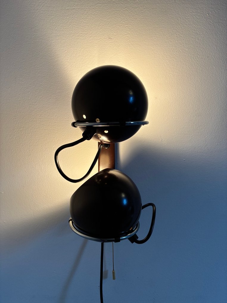 Gepo - Φωτιστικό - Μέταλλο - Διπλή λάμπα με σφαίρα ματιού #4.3