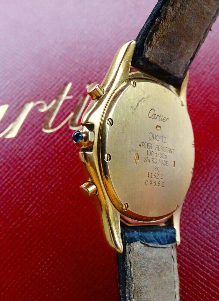 Cartier - Cougar Chronoflex - 11621 - Férfi - 2000 #4.3