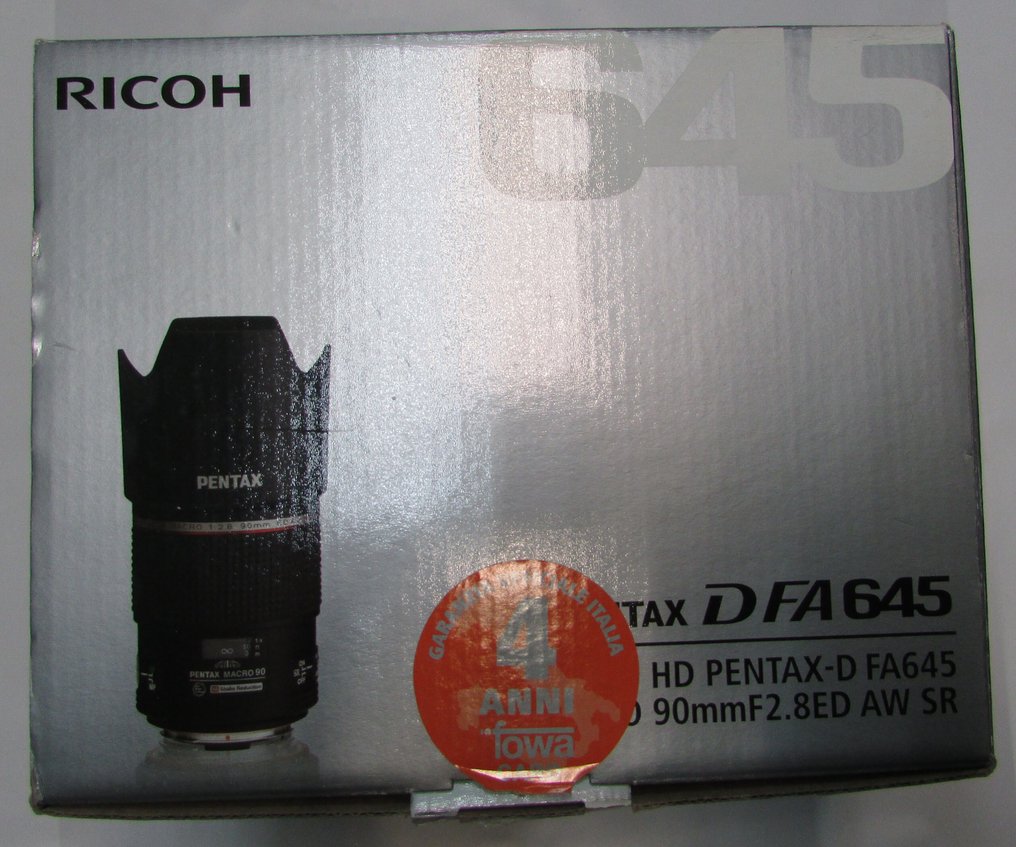 Pentax D FA 645 90mm f/2.8 Macro ED AW SR Lente de câmera #2.1