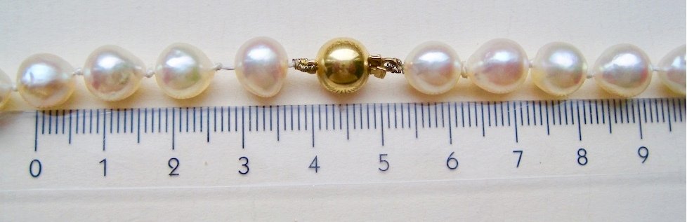 Sans prix de réserve - Collier ras du cou - 18 carats Or jaune Perle #2.1