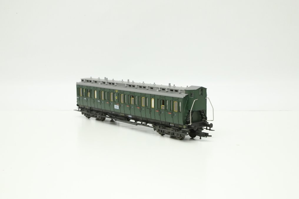 Fleischmann H0 - Machetă tren transport călători (3) - Vagoane coupé DRG - DRG #2.1