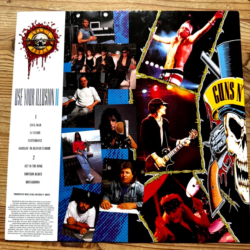 Guns N’ Roses - Use Your Illusion II [1991 first pressing] - LP - 1st Stereo pressing - 1991 #4.3