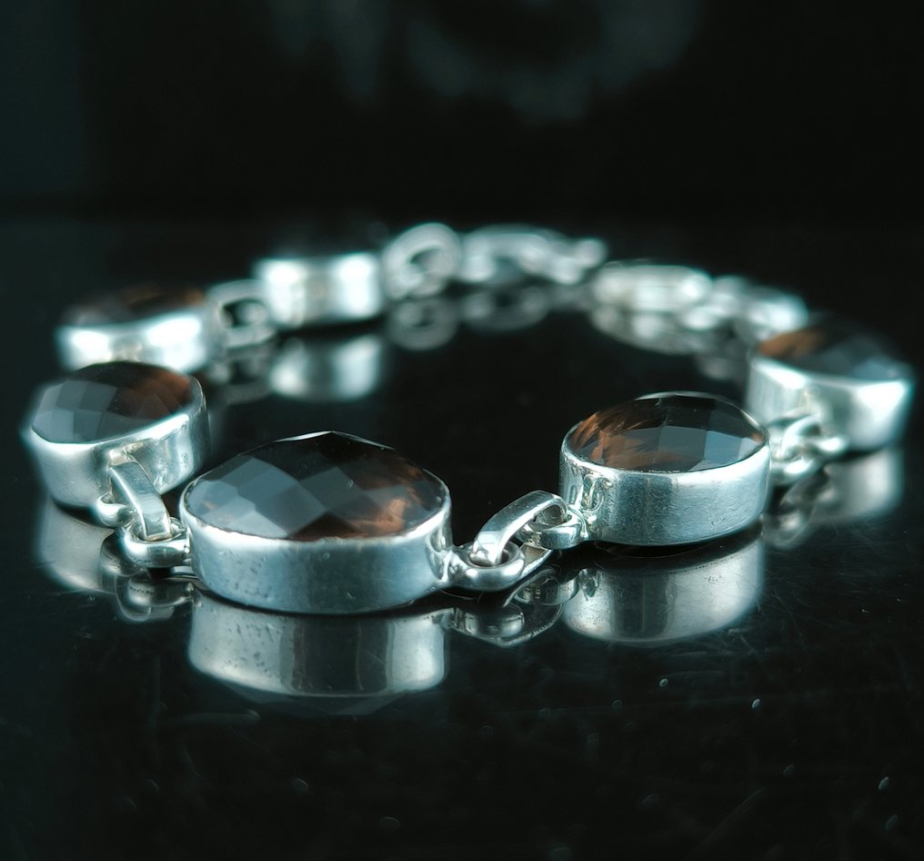 Καπνιστός χαλαζίας Κοσμήματα - Πλάτος: 11 mm- 17.3 g - (1) #1.0