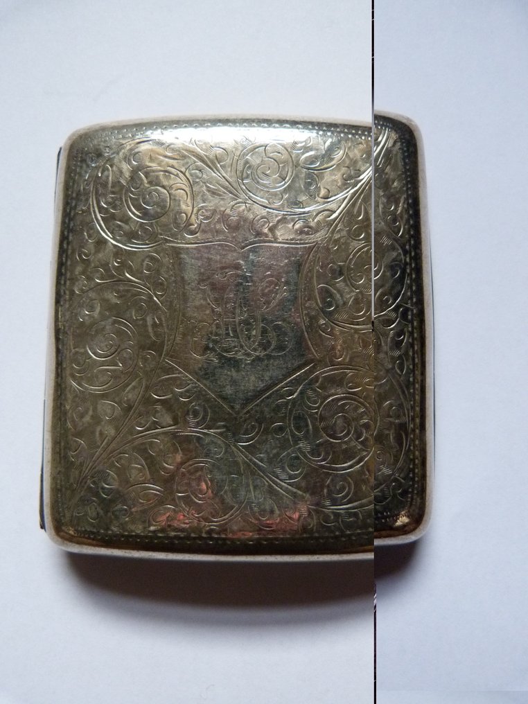 James Dixon & Sons Ltd, Sheffeild - Scatola portasigarette - .925 argento #1.0