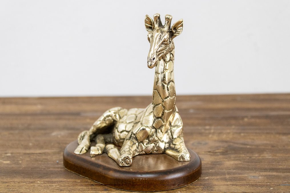 CASTAGNA - Statuetta - Giraffa - .925 argento, laminato #2.1