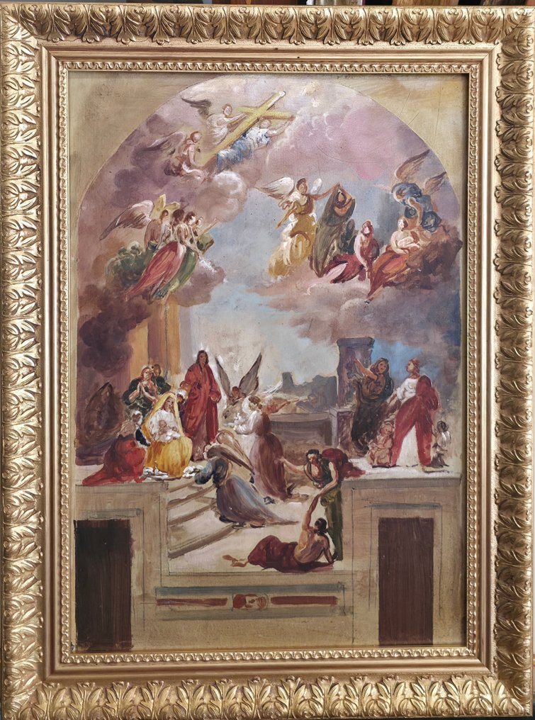 Francesco Podesti (1800-1895), Da - Glorificazione per la Vergine #1.0