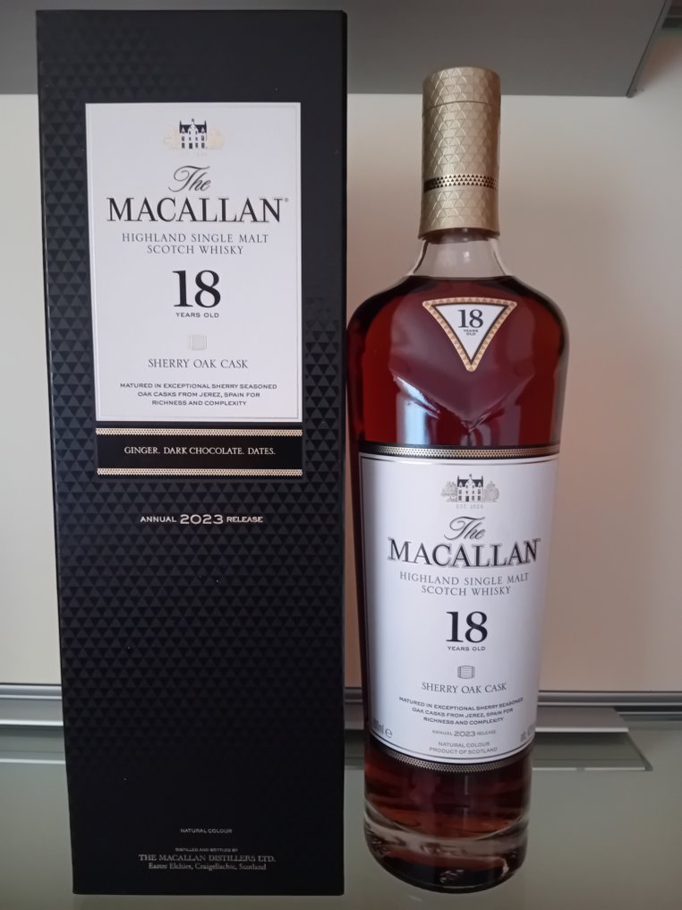 Macallan 18 years old Sherry Oak Cask 2023 Release  - 70cl #1.0