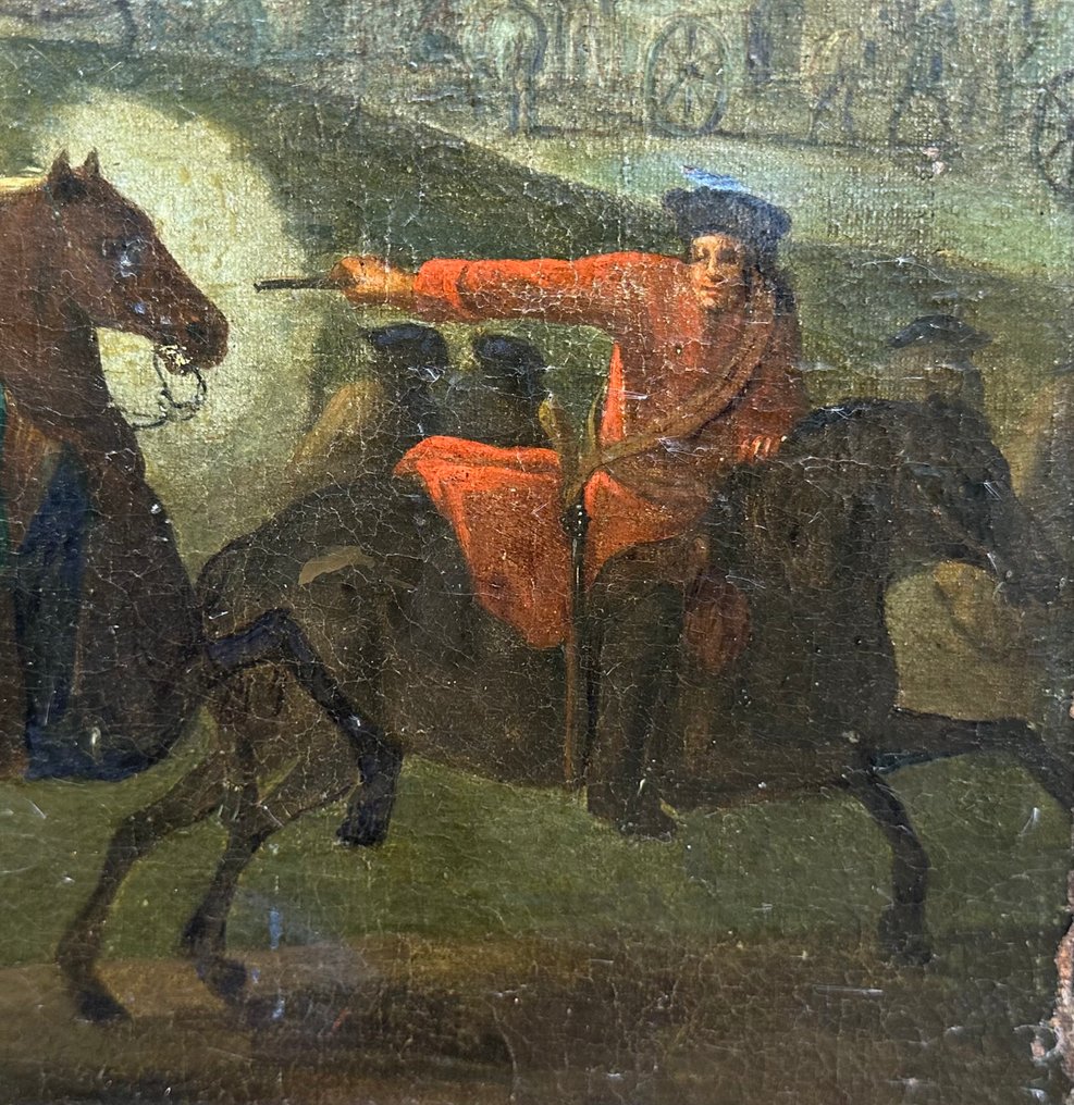 Philips Wouwerman 1619-1668, Circle of - Veldslag #3.2