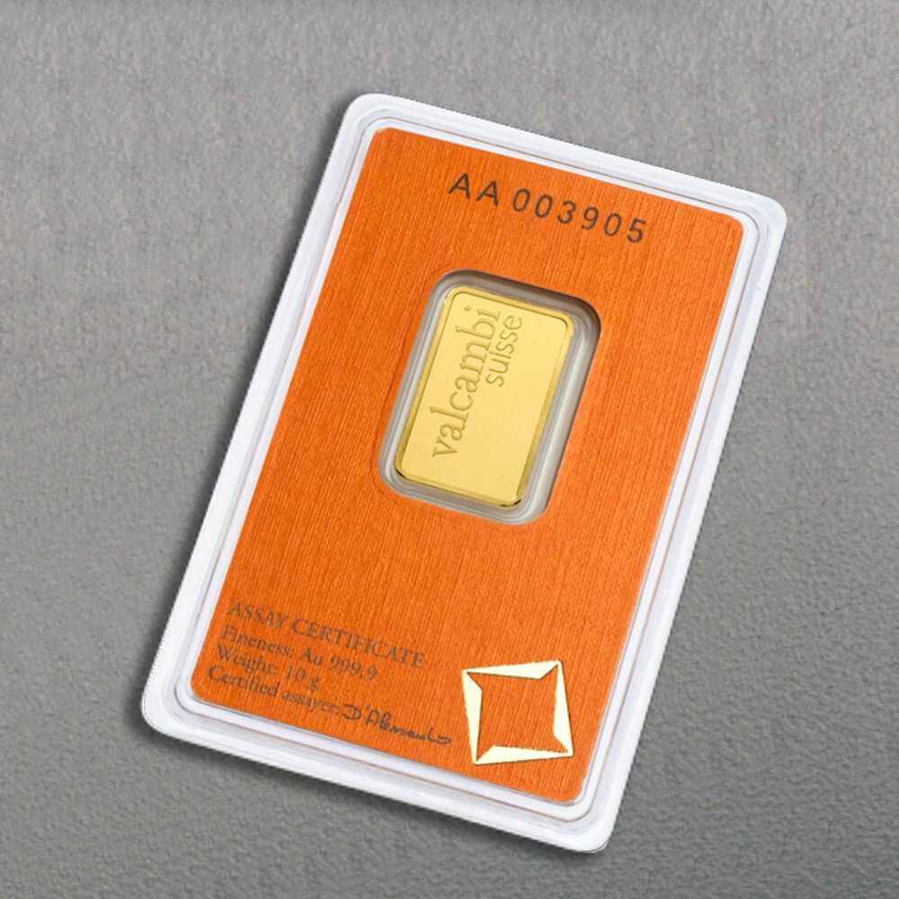 10 grammi - Oro .999 - Valcambi - Sigillato e con certificato #1.0