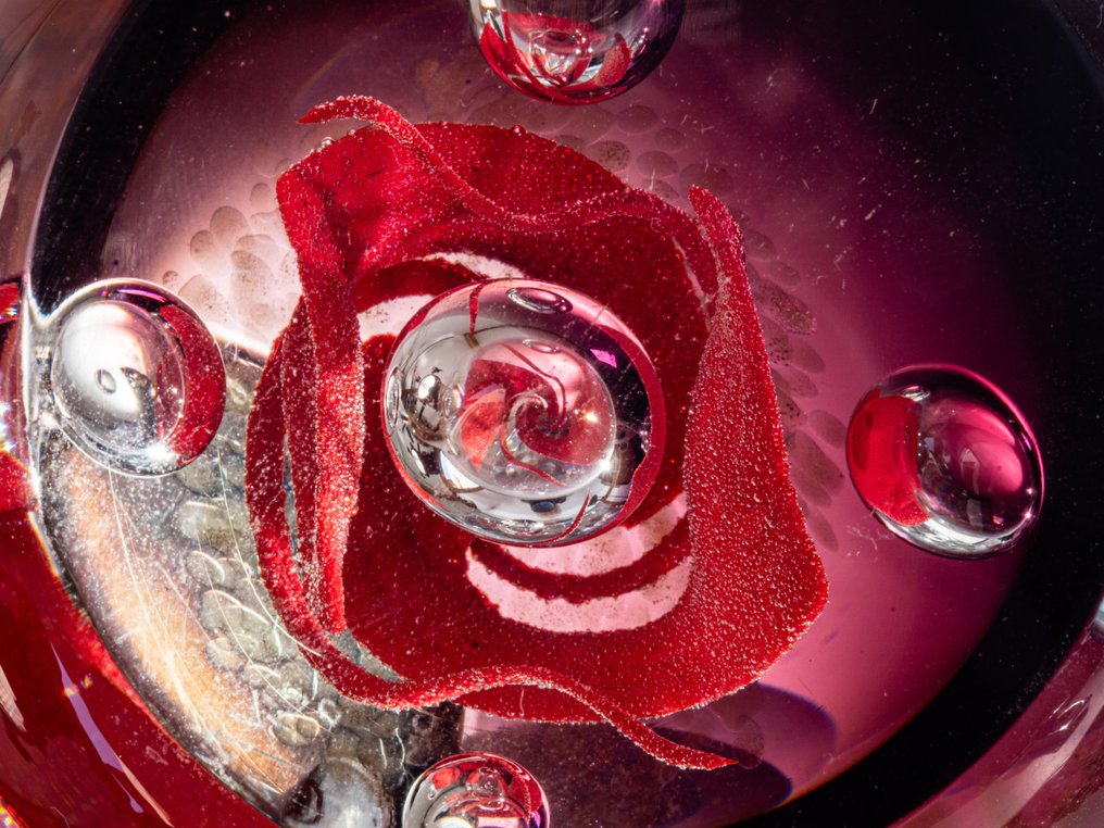 Caithness Glass - Alastair MacIntosh - 纸镇 - "Sword Dance" (Ltd. Edition 1991) - Ø 8,0 cm - 玻璃 #1.0