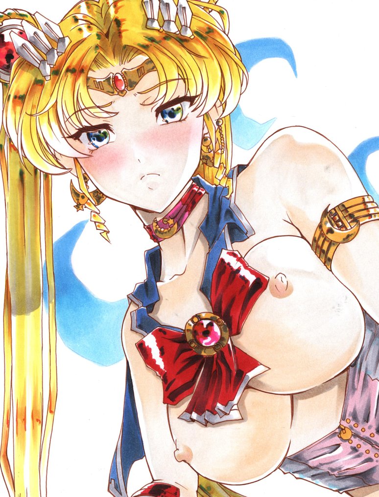 Masaya - 1 Original colour drawing - Sailor Moon - Bunny / Sailor Moon #4.3