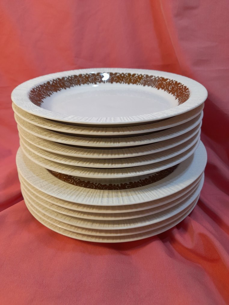 Thomas - Service de table pour 6 (12) - Relief cortex - Porcelaine #1.0