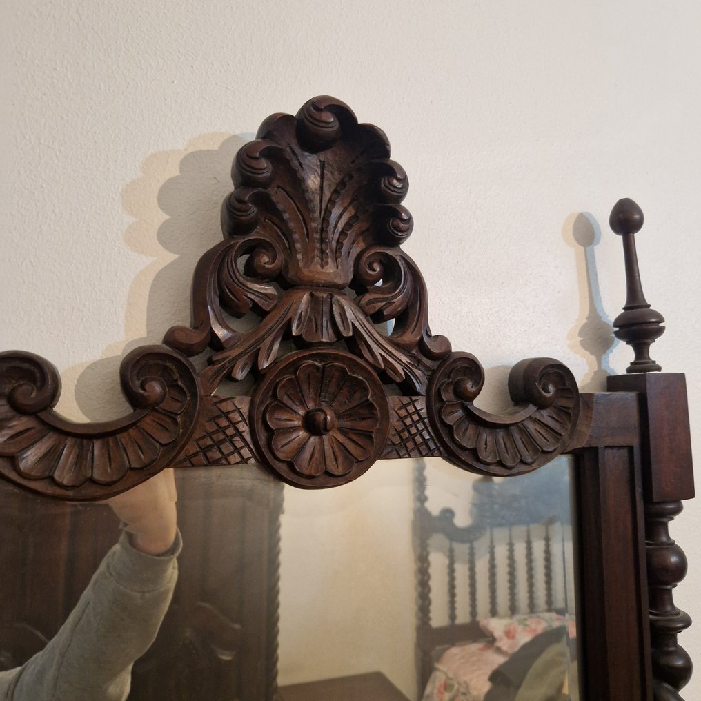 Καθρέφτης τοίχου  - Ξύλο, καθρέφτης - Καθρέφτης υπνοδωματίου #2.1