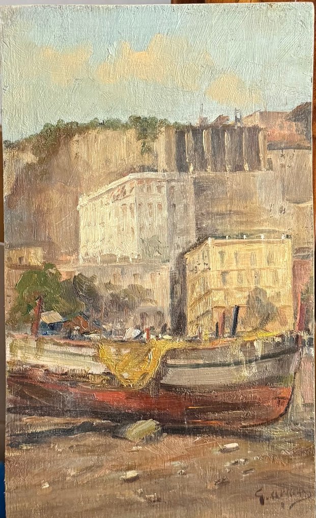 Giuseppe Aprea (1876-1946) - Marina di Napoli #1.0