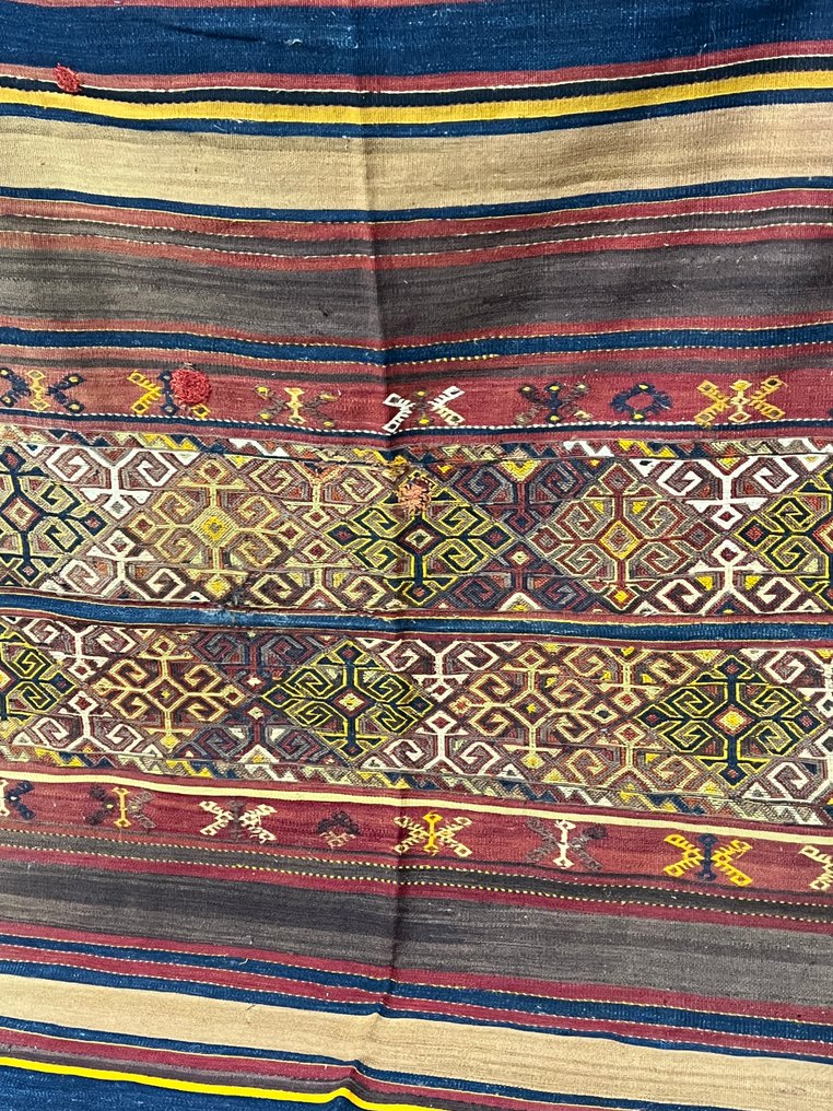 Αρχαίο Kazak Kelim - Χαλί - 185 cm - 125 cm #2.1