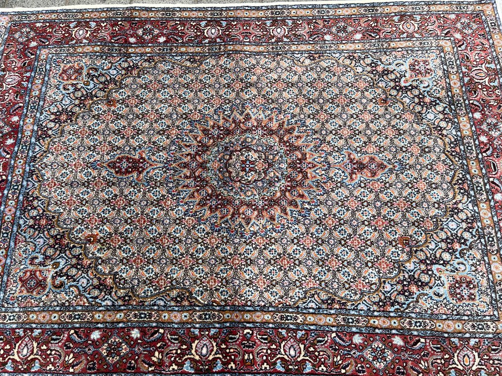 Χειροποίητο χαλί Indo Moud - από μαλλί - καθαρισμένο χαλί - χαλί ποιότητας - Χαλί - 234 cm - 163 cm #3.2