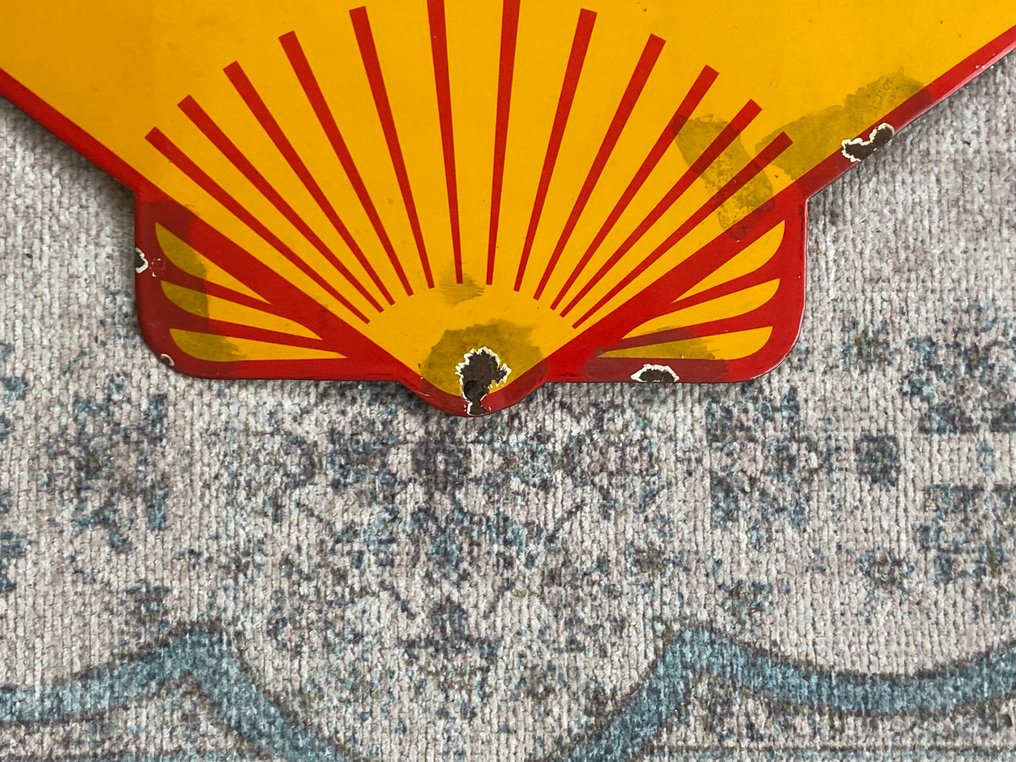 Sign - Shell - Plaque émaillée #2.1