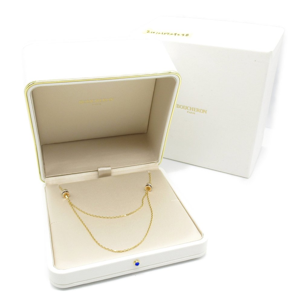 Boucheron - 项链 - 18K包金 黄金 - 钻石 #4.3