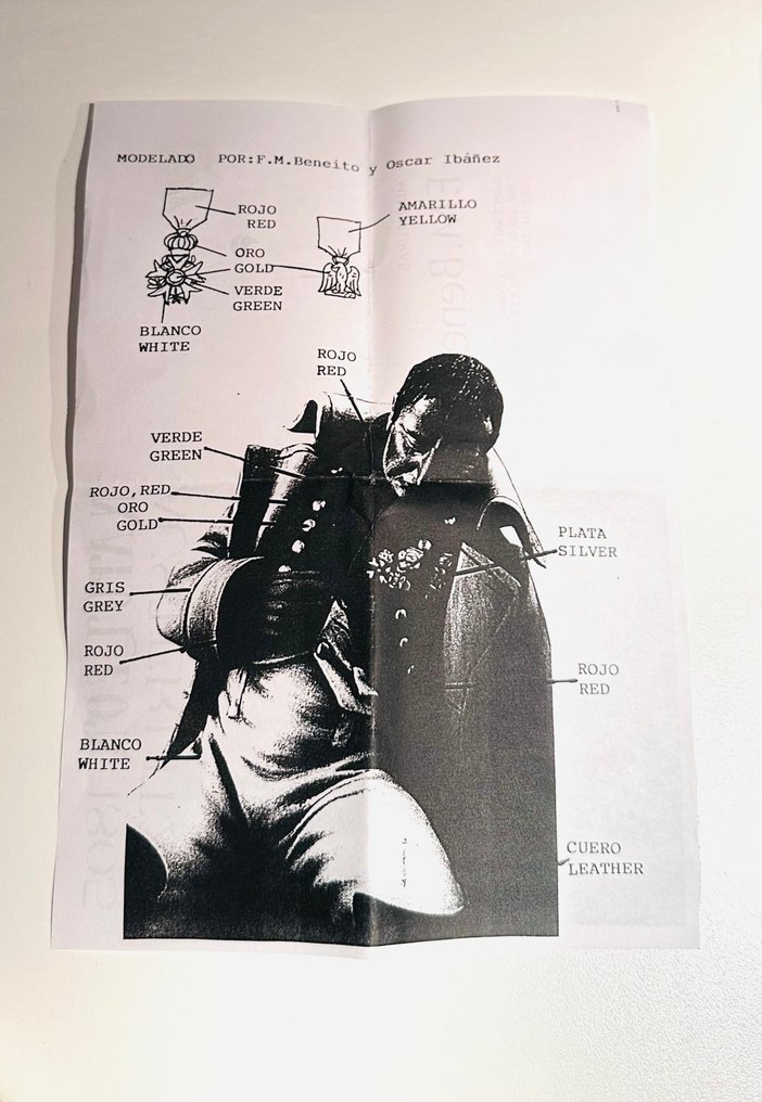 F.M. Beneito - Katonai miniatűr figura - "Fanteria leggera francese" (1804-1813), “El sueño de Austerlitz – 1805” (2) - Fém #4.3