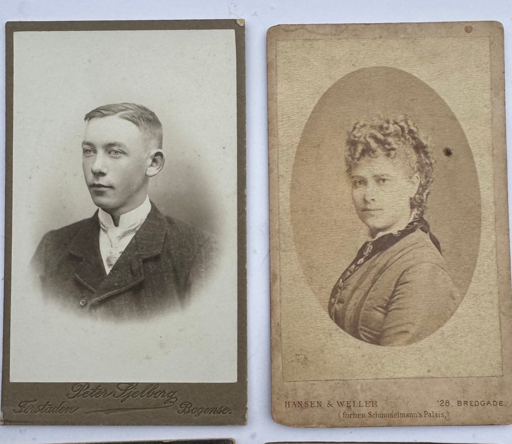 fbArt - Collection of 100 random Carte de Visit (CDV) photos. Mostly from Denmark #2.1