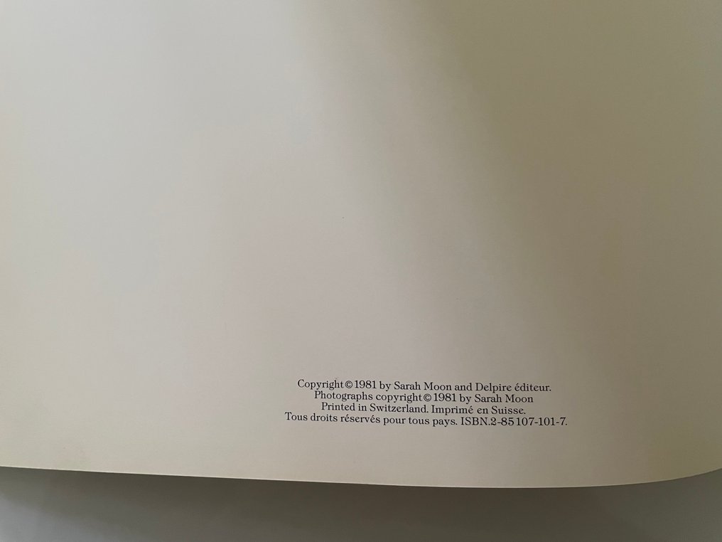 Sarah Moon - Souvenirs Improbables - 1981 #4.3