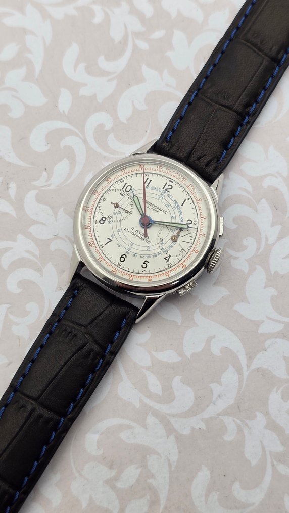 Chronographe Suisse - Cal. Landeron 48 - χωρίς τιμή ασφαλείας - Άνδρες - 1900-1949 #4.3