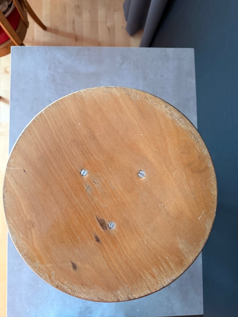 Broste Copenhagen - Σκαμνί - Oak, Χάλυβας - καρέκλα περιστρεφόμενη #2.1