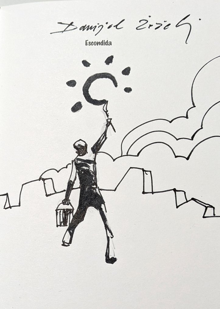 Spartaco - volume + disegno originale di Danijel Zezelj - 1 Comic #1.0