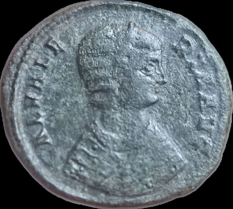 罗马帝国. 加莱里亚 瓦莱里亚 （† 公元 315）. Follis  (没有保留价) #1.0