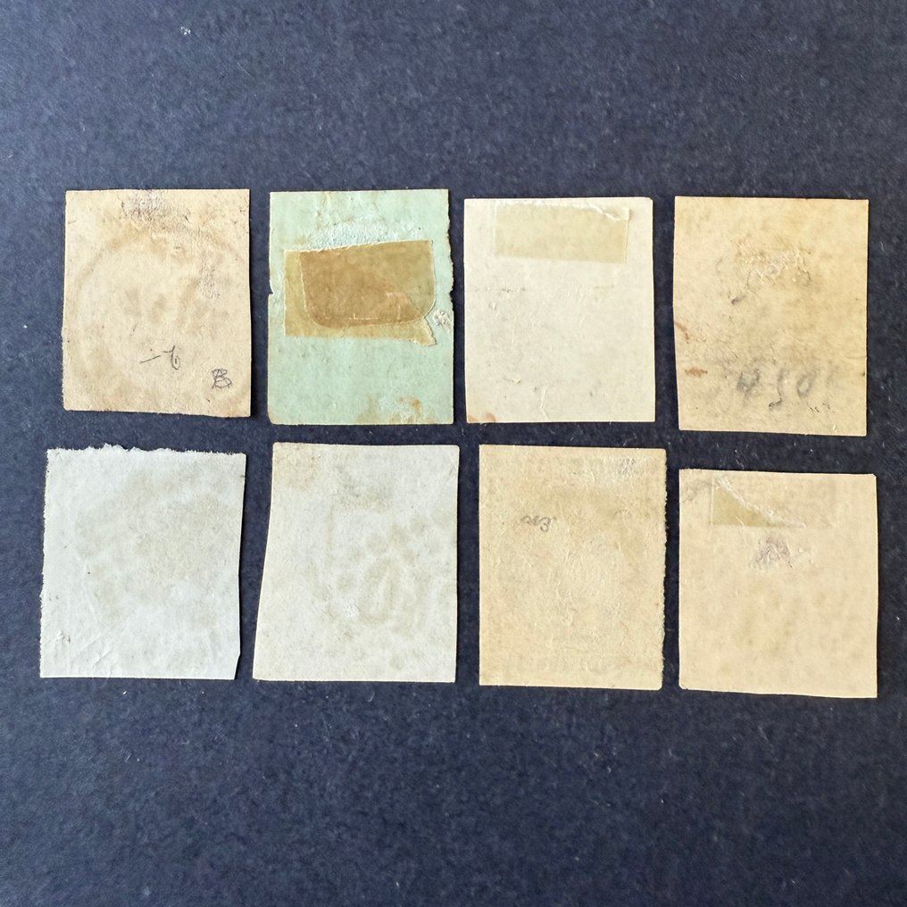 法国 - Yvert 40B、42、43、47、48……“Bordeaux”已邮戳 - TB/B 评级 + 1240欧元 #1.0