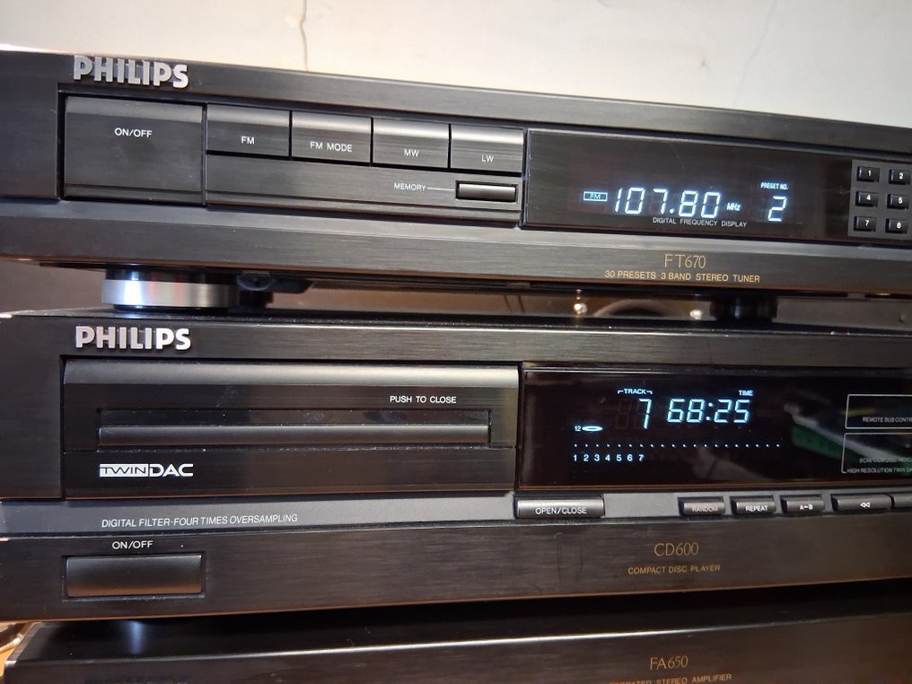 Philips, Dual - FT670 / CD600 / FA650 / Dual CS 511 Hi-fi set - Multiple models #1.0