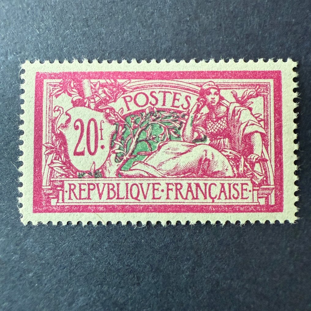 法國  - Y&T 208 "Merson 20fr" 居中，全新 ** - TB #1.0