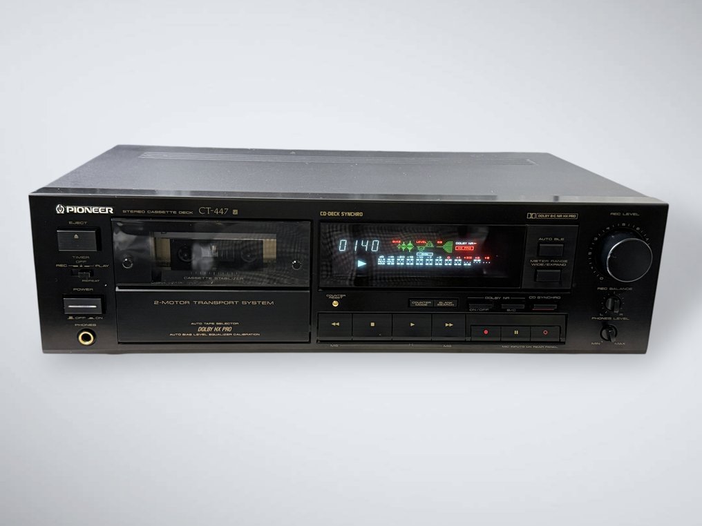 Pioneer - CT-447 录音带卡座 #1.0